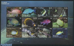 Penrhyn 2012 Fish 12v M/s, Mint NH, Nature - Fish - Fische