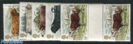 Great Britain 1984 Cattle 5v, Gutter Pairs, Mint NH, Nature - Cattle - Neufs