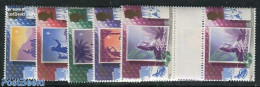 Great Britain 1988 Christmas 5v, Gutter Pairs, Mint NH, Nature - Religion - Camels - Christmas - Unused Stamps