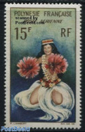 French Polynesia 1964 Folklore 1v, Mint NH, Performance Art - Various - Dance & Ballet - Costumes - Nuevos