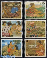 Tokelau Islands 1990 Handicrafts 6v, Mint NH, Art - Handicrafts - Tokelau