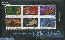 New Zealand 2013 Matariki 6v M/s, Mint NH, Nature - Fish - Art - Art & Antique Objects - Unused Stamps