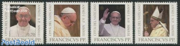 Vatican 2013 Pope Francis 4v, Mint NH, Religion - Pope - Religion - Nuevos
