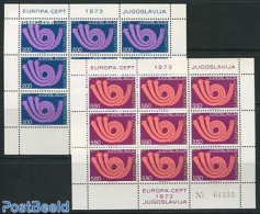 Yugoslavia 1973 Europa 2 M/ss, Mint NH, History - Europa (cept) - Unused Stamps