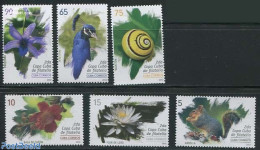 Cuba 2012 Philatelic Cup 6v, Mint NH, Nature - Animals (others & Mixed) - Birds - Flowers & Plants - Philately - Unused Stamps