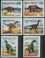 Kyrgyzstan 1998 Prehistoric Animals 6v, Mint NH, Nature - Prehistoric Animals - Prehistorisch