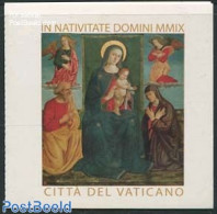Vatican 2009 Christmas Booklet, Mint NH, Religion - Christmas - Stamp Booklets - Ongebruikt