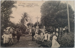 MARTINIQUE - CPA - LAMENTIN - Carrefour De La Croix Mission - 2 Photos - Autres & Non Classés