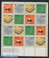 Canada 1972 International Congresses M/s With Fluor Bands, Mint NH - Unused Stamps