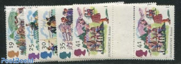 Great Britain 1994 Summertime 5v, Gutter Pairs, Mint NH, Sport - Tennis - Nuevos