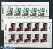 Iceland 2003 Europa, Poster Art 2 M/ss, Mint NH, History - Europa (cept) - Art - Poster Art - Unused Stamps