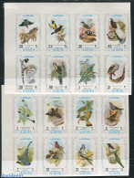 Ajman 1971 Exotic Birds 16v, Imperforated, Mint NH, Nature - Birds - Ajman