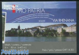 Switzerland 2009 Pro Patria Booklet, Mint NH, Various - Stamp Booklets - Maps - Art - Architecture - Neufs