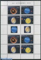 Aruba 2014 Astronomy M/s, Mint NH, Science - Astronomy - Astrologie