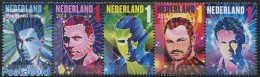 Netherlands 2014 Dutch DJs 5v [::::], Mint NH, Performance Art - Music - Popular Music - Neufs