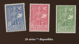 927/929. ** Jeunesse Europe **. Cote 67,-€ - Nuevos