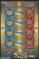 Ukraine 2008 Gold Jewellery M/s, Joint Issue Azerbaijan, Mint NH, Various - Joint Issues - Art - Art & Antique Objects - Gemeinschaftsausgaben