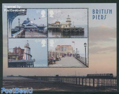 Great Britain 2014 British Piers S/s, Mint NH - Unused Stamps