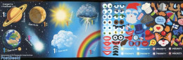 Finland 2014 Signs From Heaven 8v S-a In Booklet, Mint NH, Science - Various - Astronomy - Stamp Booklets - Globes - M.. - Nuovi