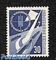 Germany, Federal Republic 1953 30pf, Stamp Out Of Set, Mint NH, Transport - Ships And Boats - Nuevos