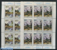Yugoslavia 1987 European Nature Conservation 2 M/ss, Mint NH, History - Nature - Europa Hang-on Issues - Environment -.. - Unused Stamps