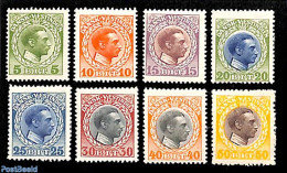 Danish West Indies 1915 Definitives 8v, Unused (hinged) - Denmark (West Indies)