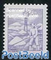 Brazil 1976 7Cr, Normal Paper, Stamp Out Of Set, Mint NH, Various - Agriculture - Mills (Wind & Water) - Nuevos