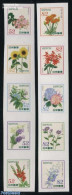 Japan 2015 Omotenashi Flowers No.3 10v S-a, Mint NH, Nature - Flowers & Plants - Nuovi