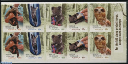 Australia 2010 Wildlife Protection Foil Booklet, Mint NH, Nature - Animals (others & Mixed) - Birds - Birds Of Prey - .. - Ongebruikt