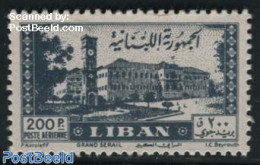 Lebanon 1947 200P, Stamp Out Of Set, Mint NH - Líbano