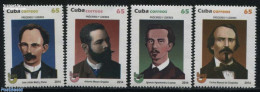 Cuba 2014 UPAEP, Heroes And Leaders 4v, Mint NH, U.P.A.E. - Unused Stamps