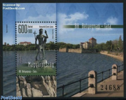 Hungary 2015 Stamp Day S/s, Mint NH, Religion - Religion - Stamp Day - Art - Sculpture - Nuovi
