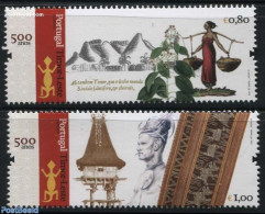 Portugal 2015 500 Years East Timor 2v, Mint NH, History - Nature - Various - History - Fruit - Joint Issues - Art - Ha.. - Nuevos