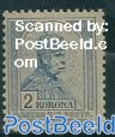Hungary 1901 2Kr, Perf 12:11.5, Stamp Out Of Set, Unused (hinged), History - Kings & Queens (Royalty) - Ongebruikt