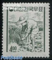 Korea, South 1963 4.00, Stamp Out Of Set, Mint NH, Various - Agriculture - Agricultura