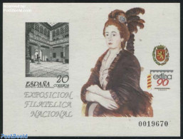 Spain 1990 EXFILNA, Special Sheet (not Valid For Postage), Mint NH, Philately - Nuovi