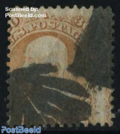 United States Of America 1861 30c, Used, Part Of Next Stamp Visible On Right Side, Used Stamps - Gebraucht