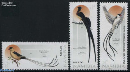 Namibia 2016 Birds 3v, Mint NH, Nature - Birds - Namibia (1990- ...)