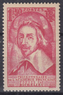 FRANCE RICHELIEU N° 305 NEUF * GOMME LEGERE TRACE DE CHARNIERE - TRES FRAIS - Unused Stamps