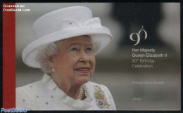 Jersey 2016 Queen Elizabeth 90th Birthday Prestige Booklet, Mint NH, History - Kings & Queens (Royalty) - Stamp Booklets - Familles Royales
