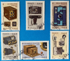 France 2014 : Les Appareils Photographiques N° 4916 à 4921 Oblitéré - Used Stamps