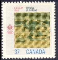 Canada Curling Calgary 88 MNH ** Neuf SC (C11-96b) - Hiver