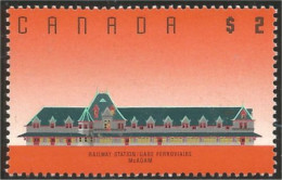 Canada $2.00 Gare Ferroviaire McAdam Railways Station MNH ** Neuf SC (C11-82a) - Neufs