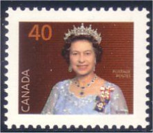 Canada QE II 40c MNH ** Neuf SC (C11-68b) - Königshäuser, Adel