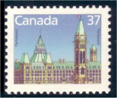 Canada Parlement 37c Parliament 13x13 MNH ** Neuf SC (C11-63) - Ongebruikt