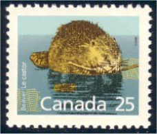 Canada Castor Beaver MNH ** Neuf SC (C11-61a) - Ongebruikt
