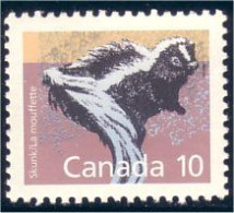 Canada Skunk Mouffette Blaireau MNH ** Neuf SC (C11-60a) - Unused Stamps