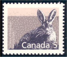 Canada Hare Lievre Lapin Hase Rabbit Conejo Konijn Coniglio Kaninchen Coelho MNH ** Neuf SC (C11-58a) - Ongebruikt