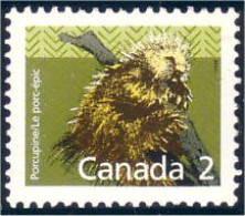 Canada Porcupine Porc-epic MNH ** Neuf SC (C11-56a) - Unused Stamps