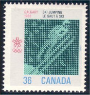 Canada Saut Ski Jump Calgary 88 MNH ** Neuf SC (C11-53b) - Skisport